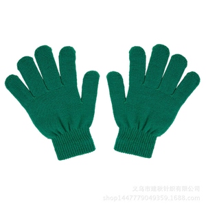 Gants tactiles unisexes en tricot extensible uni en acrylique/coton, doigts entiers, chaleur, respirants, écologiques, pour le sport quotidien, l'hiver - Product Image 6