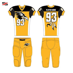 เครื่องแบบฟุตบอล7ต่อ7จากโรงงานสำหรับผู้ชายเครื่องแบบอเมริกันฟุตบอล - Product Image 2