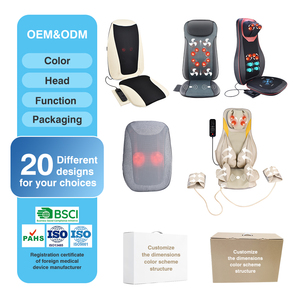 Almofada traseira massageadora 3d & 4d, nádegas elétricas, massagem corporal, shiatsu, venda imperdível - Product Image 6