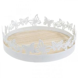 Nouveau design miroir plateau décoration de la maison plateau en métal forme ronde vaisselle ustensiles de cuisine restaurants fabricant en gros fournisseur - Product Image 6