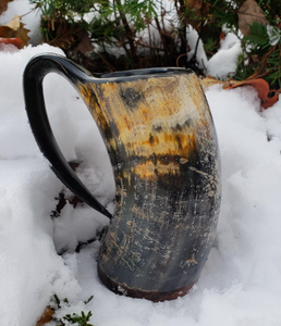 High Quality Eco-Friendly Viking Drinking Horn <b>Beer</b> <b>Mug</b> for Parties - Product Image 1