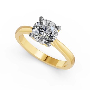 Anillo de Diamante Cultivado en Laboratorio de Oro Blanco de 9K de Calidad Superior para Mujer, 1.85ct, Corte Brillante, Lujo, Certificado IGI, Diseño Único, Personalizable - Product Image 2