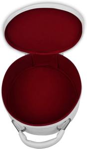 Étui universel pour casquette - Imitation cuir blanc avec poignée solide - Product Image 2