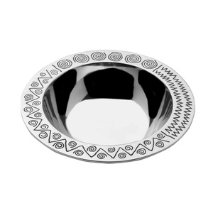 Cuenco de Metal decorativo de diseño caprichoso, cuenco de caramelo con acabado esmaltado más vendido, decoración, nuevo acabado, opciones al por mayor - Product Image 3