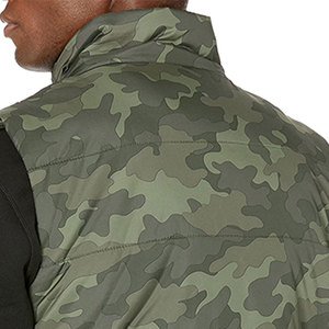 Chaleco Acolchado de Tela de Burbujas de Bajo Precio, Sin Mangas, para Invierno, Talla Grande, Impermeable y Cortavientos para Hombre, OEM - Product Image 6