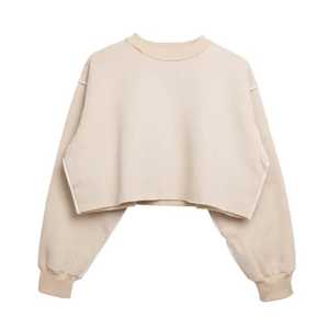 Women's Casual Style Sweatshirts Wholesale 100% Cotton with Custom Logo Hoodies with Front & <b>Back</b> Position Options for Autumn - Product Image 2