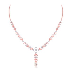 Conjunto de Collar de Diamantes de Oro Amarillo de 14 Quilates Angelic Purity, Joyería Fina para Novias con Circonita para Bodas, Chapado en Oro a Precio de Mayoreo - Product Image 2