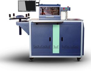 Machine de pliage automatique pour la fabrication de lettres en relief en aluminium - Product Image 1