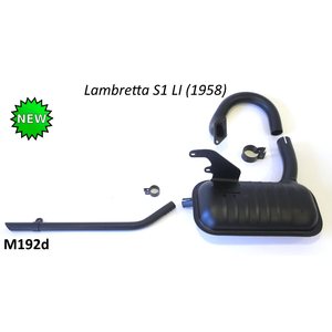 Échappement complet 'Innocenti' pour Lambretta LI S1 (modèles '58) - Product Image 1