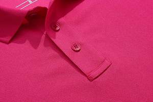 Venta al por mayor OEM nuevos hombres Casual peso pesado liso camisetas de diseño de alta calidad de manga transpirable OEM para Polo camisetas sólidas - Product Image 4