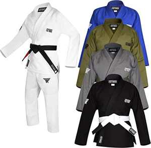 เครื่องแบบ BJJ GI Jiu Jitsu ผ้าฝ้าย100% สำหรับสวมใส่ศิลปะการต่อสู้สามารถปรับแต่งได้ - Product Image 6