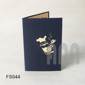 Papel de felicitación hecho a mano Regalo Día de Acción de Gracias Aniversario Tarjeta emergente para cumpleaños Día de San Valentín Impresión offset Recuerdo - Product Image 4