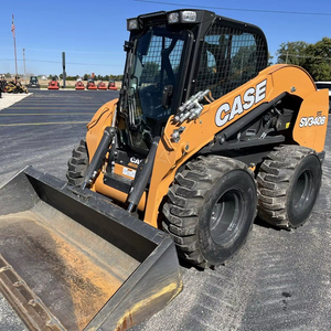 Venta caliente a precio de fábrica Heavy-Duty Case Skid Steer Loader Equipo de construcción compacto con motor central - Product Image 5