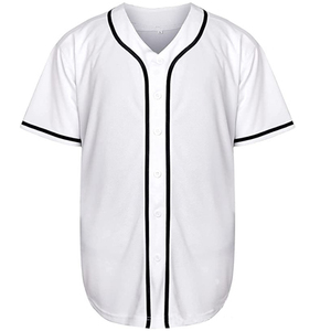 Customize Blank Stripe Button Down Baseball Jersey <b>Shirts</b> for <b>Men</b> Youth Camouflage Short Sleeve Plain Sports Baseball Jersey - Product Image 6