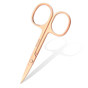 Eyebrow Scissor Stainless Steel Eyelash Trimmer Facial Nose Hair Remover Manicure Nail Cuticle Beauty Scissors <b>by</b> vaslcare - Product Image 3