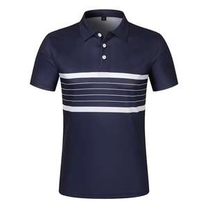 Vente à Chaud Logo Personnalisé Design Polos en Polyester/Coton Uniforme de Couleur Uniforme Polo de Golf Camiseta Polo pour Hommes - Product Image 4