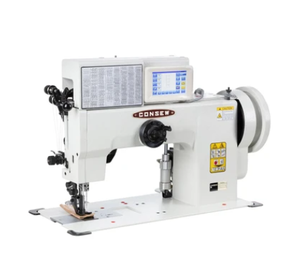 Consew2040-DSM-E Single/Double Needle/Extra Heavy-Duty Programmablle <b>Sewing</b>/<b>Machine</b> with Complete Tabliing - Product Image 1