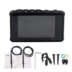 4 canales 100 MS/s MINI DSO213 DS213 osciloscopio Digital portátil profesional DSO 213 DS 213 con sonda X1 y <span class=keywords><strong>X10</strong></span> - Product Image 2