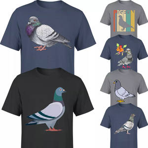 เสื้อยืดแนวสตรีทพิมพ์ลาย peigon ทนทานสำหรับผู้ชายผ้าฝ้ายสไตล์โอเวอร์ไซส์กำหนดโลโก้ได้เอง - Product Image 1