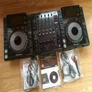 Equipo de DJ Pioneer de Alta Calidad, 2x CDJ 2000 Nexus2 Nxs2 Nexus 2, 1x Mezclador DJM 2000 Nexus, NUEVO - Product Image 1