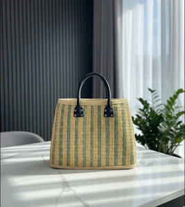 Sac à main en jonc de nouvelle conception pour la vente en gros, sac à main en jonc pour femmes, dame, tissé à la main au Vietnam, Nhat Minh, prêt pour la vente en gros - Product Image 5