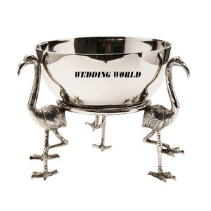 ชามช็อกโกแลตทองเหลืองตีขึ้นรูป คุณภาพเยี่ยม งานแฮนด์เมด ชามขนมหวานทรงกลม ดีไซน์หรูหรา ชามช็อกโกแลตโลหะ - Product Image 2