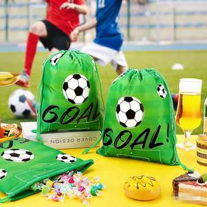 Sac à dos à cordon de serrage pour la Coupe du Monde de Football 2026, sac de rangement portable en polyester - Product Image 5