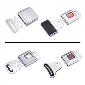 Small Regular Large Sizes Seat Belt Buckle Stainless Aluminum Carbon Steel Adjustable Safety Webbing Buckles from Manufacturer