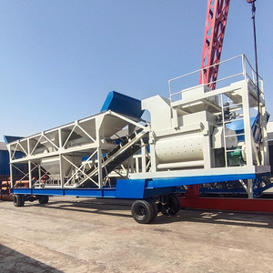 2023 YILI beton mencampur tanaman kendaraan truk dipasang Mobile beton Batching tanaman - Product Image 1