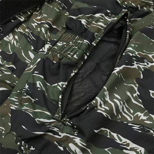 Chaqueta de bombardero Softshell fina con cuello levantado impermeable ligera para hombre, diseño de logotipo personalizado, Color de lona de estilo deportivo, 2025 - Product Image 4