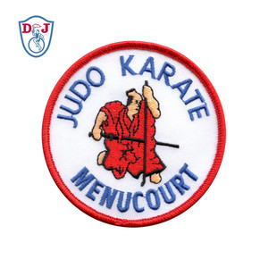 Écussons personnalisés à repasser, brodés, arts martiaux pour les uniformes de judo et de karaté - Product Image 5