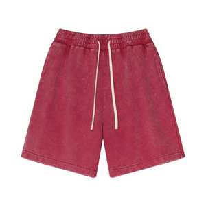 Offre Spéciale été personnalisé sérigraphie 140 grammes lourd toutes couleurs basique Shorts rue surdimensionné blanc Shorts pour hommes - Product Image 2