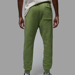 Pantalon de survêtement décontracté brodé, coupe droite large, style streetwear, avec rayures contrastantes, coupe ample, 100% coton, imperméable, vente en gros - Product Image 2