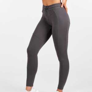 Pantalones de Yoga de Algodón con Corte Regular Personalizables para Mujer, para Verano/Invierno, Gimnasio, Fitness, Correr, Transpirables y de Secado Rápido - Product Image 2