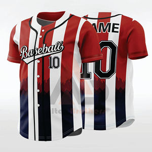 Ventes en gros de maillots de baseball unisexes de qualité supérieure, séchage rapide, nouvelle arrivée, dernier design, vêtements de sport, service OEM ODM, couleurs personnalisées - Product Image 6