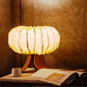 Lámpara de mesa de madera PRODUCTO VENTA CALIENTE Lámpara de mesa de madera ARTESANÍA - Product Image 3