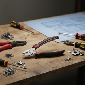 Alicates de Corte Diagonal Usag con Empuñadura Suave para Corte y Moldeado Diagonal de Precisión, Mango Cómodo de Plástico - Product Image 2