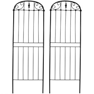 Treillis mural en fer pour jardin, support vertical écologique pour plantes, idéal pour petits espaces extérieurs et jardins domestiques - Product Image 3