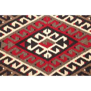Tapis turc 4,7 x 9,4 pieds, tapis, tapis à imprimé animal rouge en laine - Product Image 4