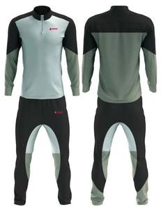 Chándal Premium de 2 piezas, chándal de entrenamiento de manga larga, chándal con cremallera completa para gimnasio, trotar y Deportes - Product Image 5