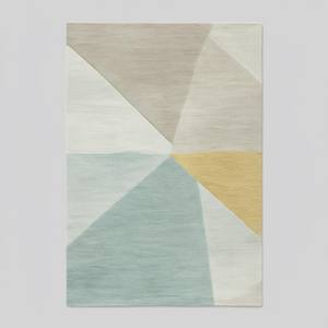 Tapis indien vintage authentique 100% laine, tissé à la main |   Tapis de sol moelleux à nœuds faits à la main, style bohème, pour la décoration de la maison - Product Image 1