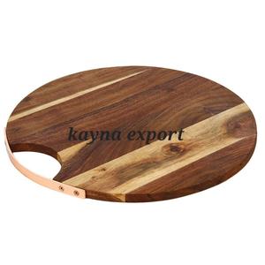 เขียงไม้มะม่วงงานหัตถกรรมจากธรรมชาติมีลักษณะสวยงามไม้มะม่วงออร์แกนิกเขียงสำเร็จรูปจากธรรมชาติ - Product Image 4