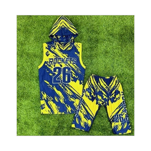 ชุดเสื้อยืดพิมพ์ลายซับลิเมชันลำลองชุดกางเกงขาสั้นมีฮู้ดผ้าฝ้ายมีสไตล์สำหรับผู้ชายกางเกงขาสั้นระบายอากาศได้ดี - Product Image 1