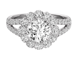 Anillos de Compromiso de Diamantes de Lujo D/VVS1, Corte Brillante de 7 mm, Certificados por IGI, Estilo Clásico, Anillos de Boda Chapados en Oro de 14K, Joyería Fina - Product Image 5