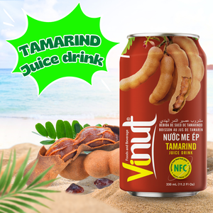 Jugo de tamarindo 330ml de fruta fresca Sabor original Etiqueta personalizada 100% Embalaje estañado puro Bebidas al por mayor - Product Image 2