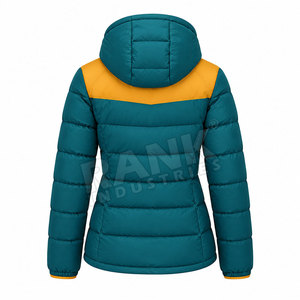 Eco Friendly <b>Women</b> Puffer <b>Jacket</b> Breathable Lightweight Material Low MOQ <b>Warm</b> <b>Winter</b> Outerwear - Product Image 3