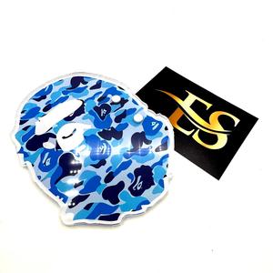 Tuile à cils Blue Bape, tuile de beauté, impression de logo personnalisée, tuile à cils en acrylique durable, outil de beauté, service OEM - Product Image 6