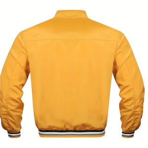 Chaqueta de carreras personalizada Unisex Biker motocicleta Vintage Streetwear Casual Stand Varsity chaqueta al aire libre Street Racing Jacket - Product Image 6