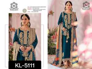 Most Beautiful <b>Women's</b> Indian & Pakistani Salwar Kameez with Heavy Embroidery Work & Pure Chinon Digital Printed Dupatta - Product Image 4