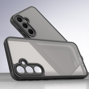 Funda de teléfono con tacto de seda mate, TPU duro, PC, botón Flexible, armadura resistente, funda protectora para Samsung Galaxy, iPhone, Google Pixel - Product Image 1